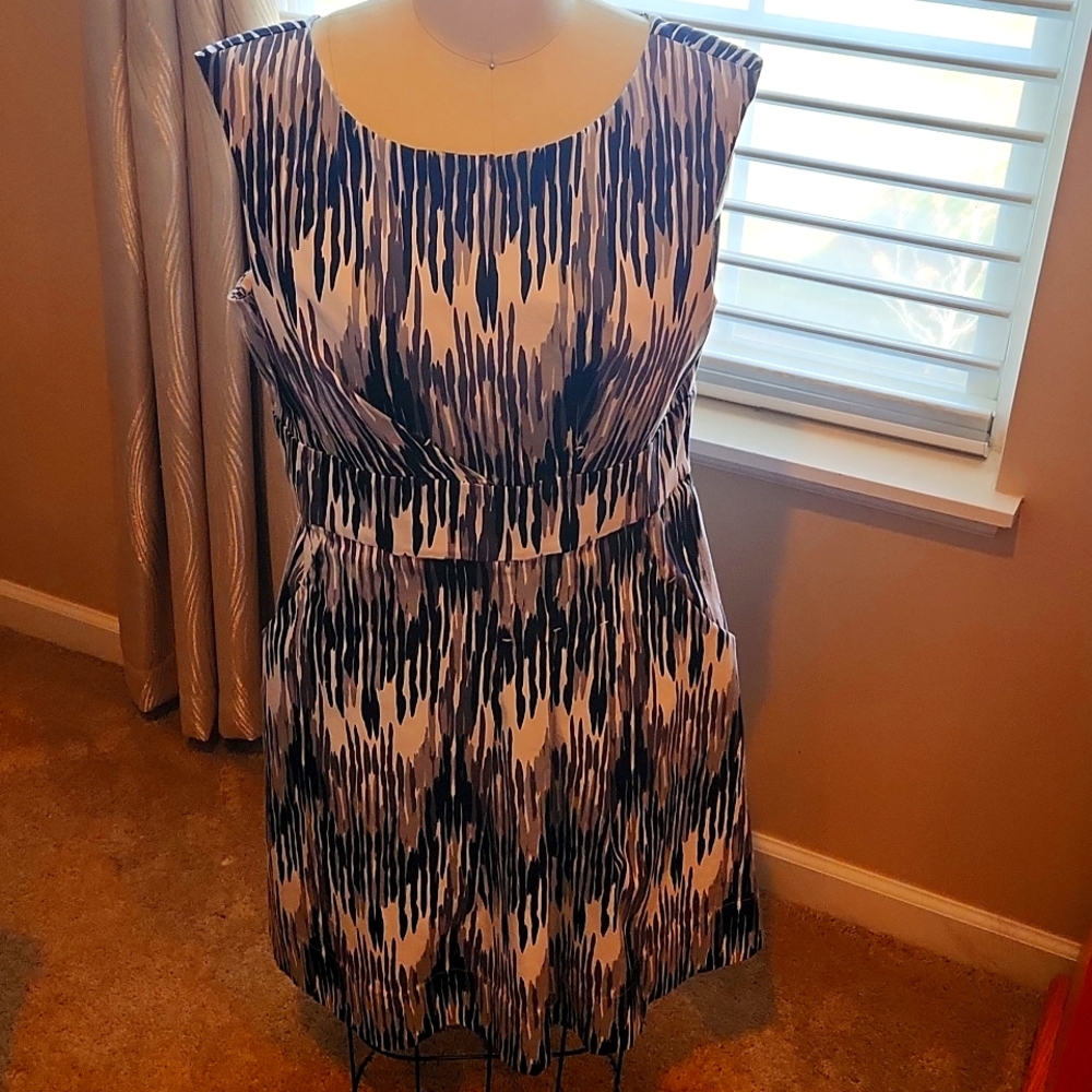 CK Empire Waist Dress w/Pockets